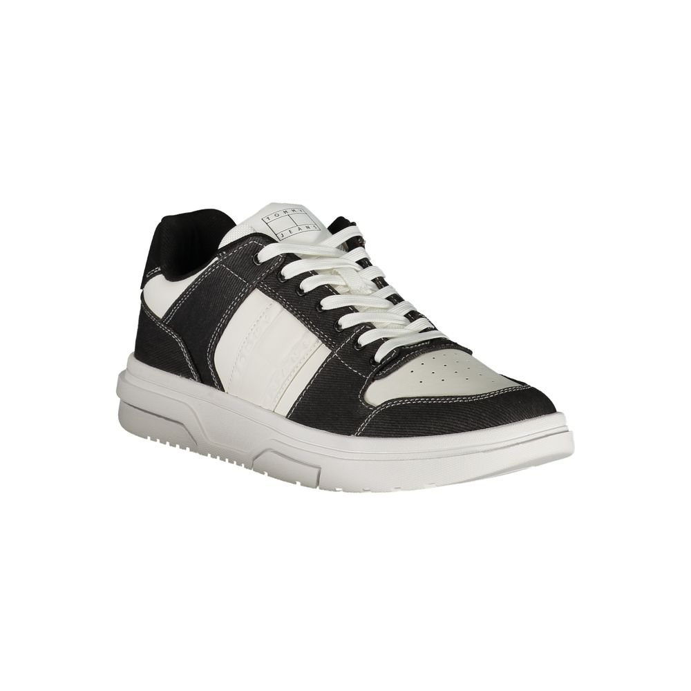 Nero Polyurethane Men Sneaker