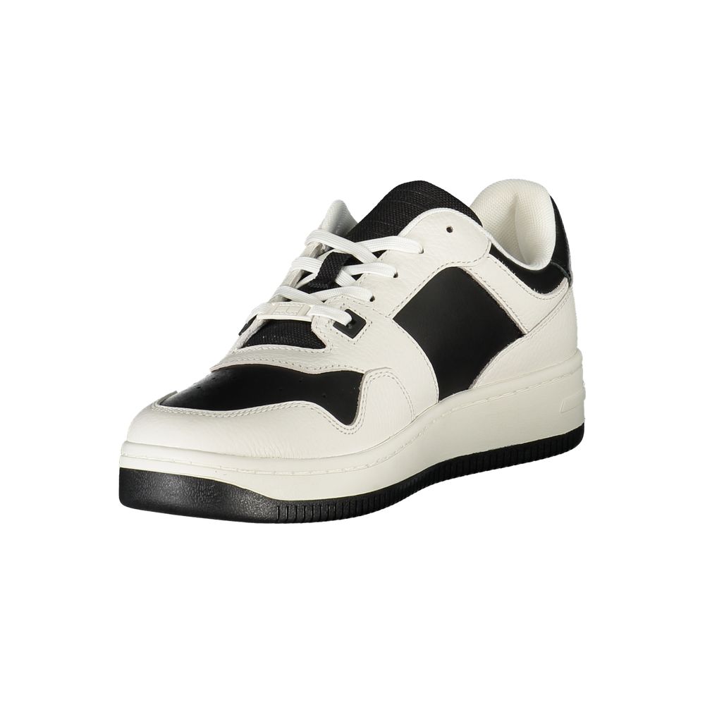 Bianco Polyurethane Men Sneaker