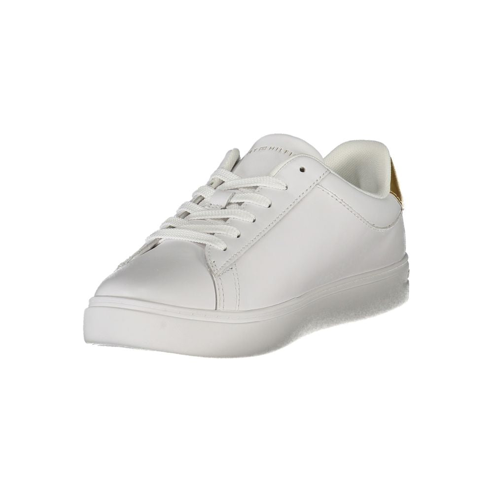 Bianco Polyurethane Women Sneaker