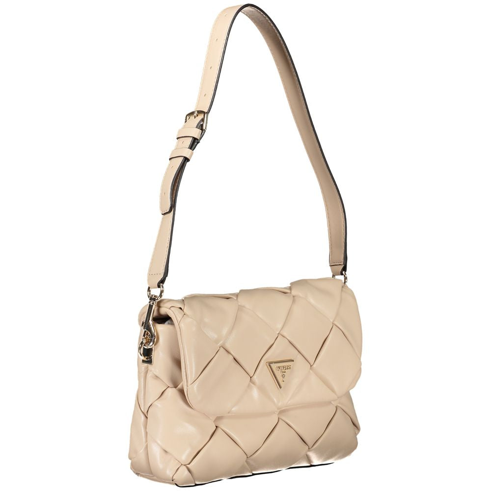 Rosa Poliuretano Women Backpack