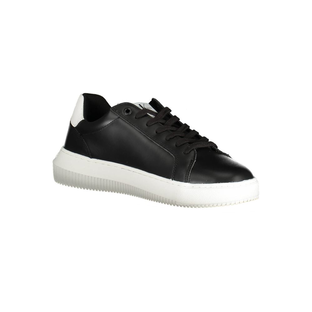 Nero Leather Men Sneaker