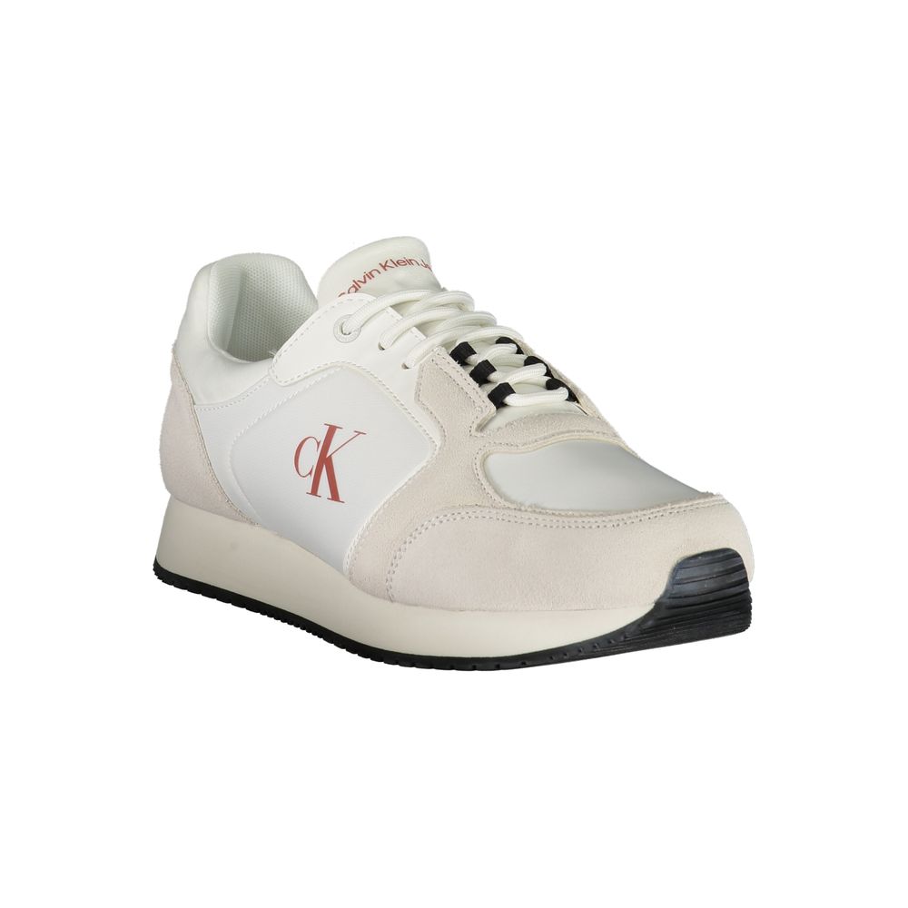 White Leather Men Sneaker