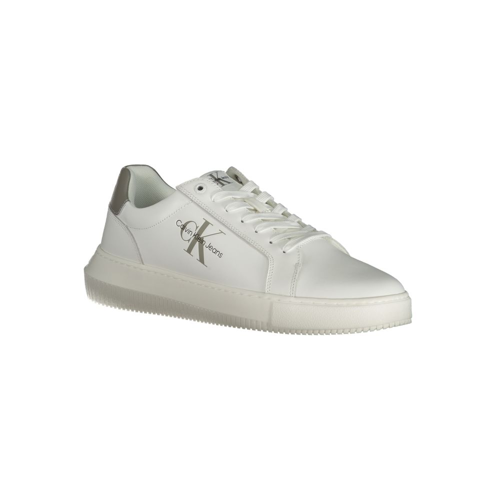 White Leather Men's Sneaker
