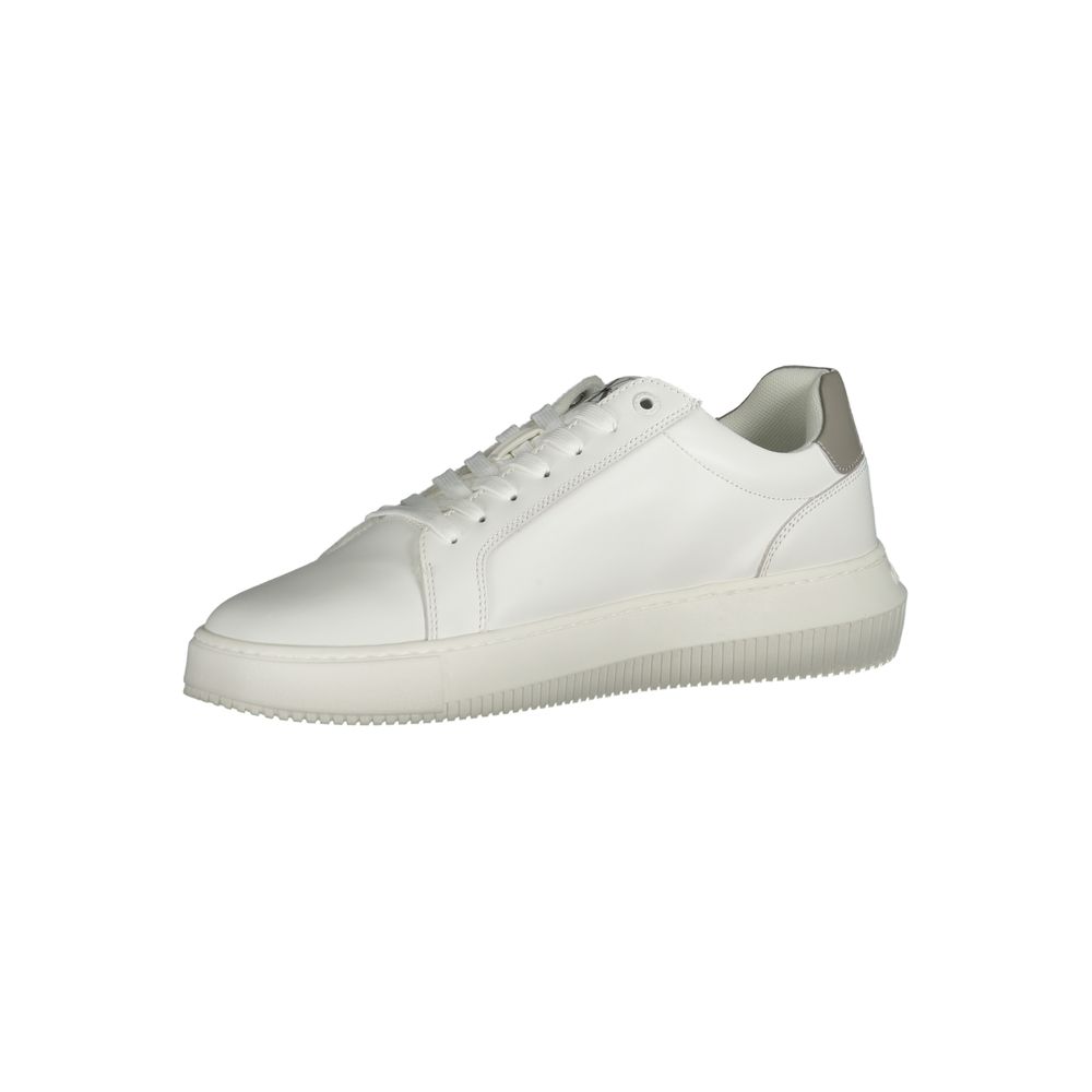 White Leather Men's Sneaker