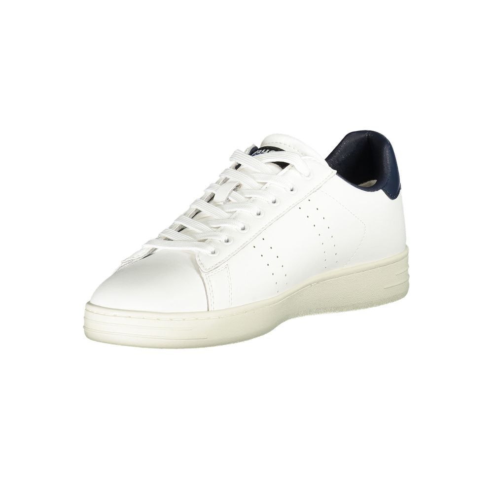 Bianco Polyurethane Men Sneaker