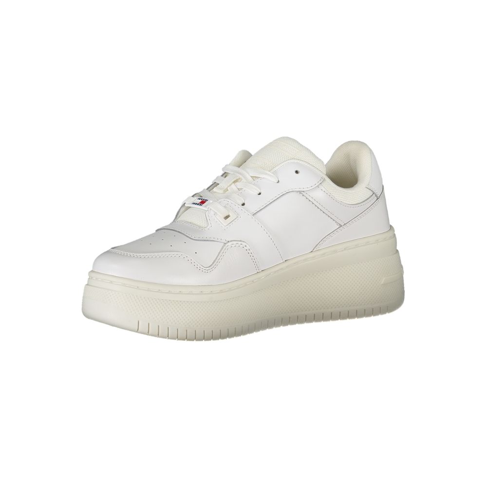 Bianco Leather Women Sneaker