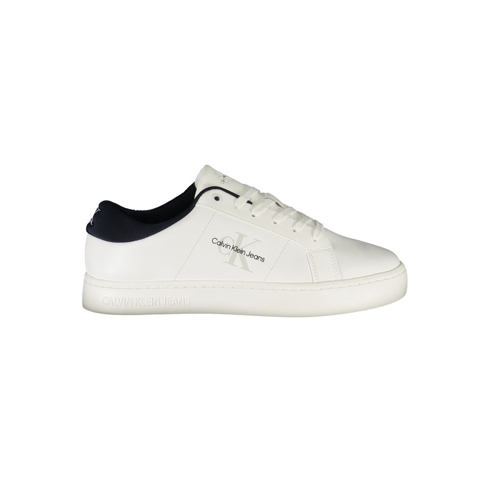 Bianco Polyurethane Men Sneaker