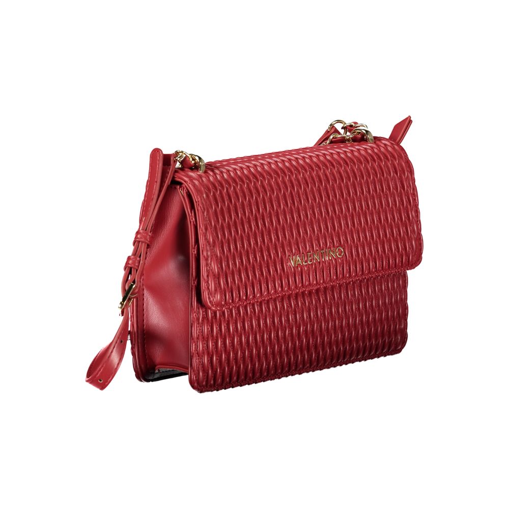 Rosso Poliuretano Women Shoulder Bag