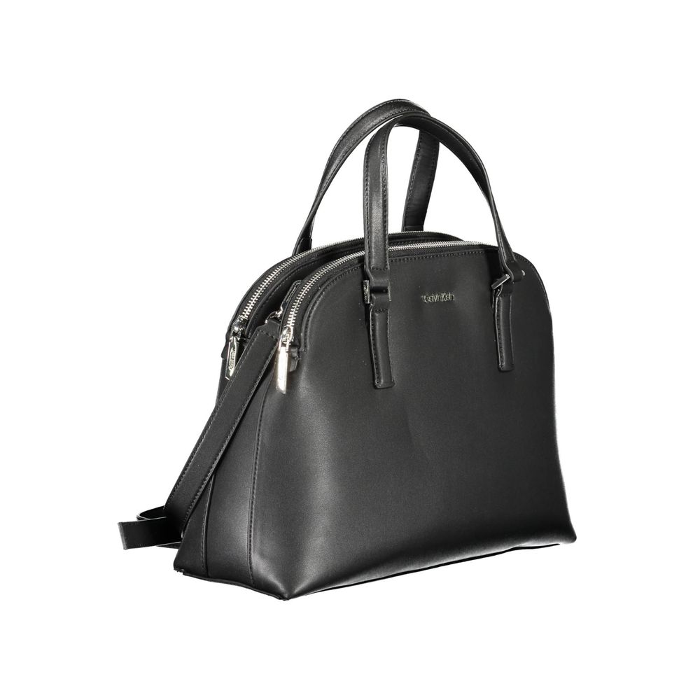 Nero Polyester Women Handbag