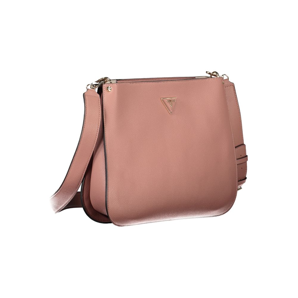 Rosa Poliuretano Women Handbag
