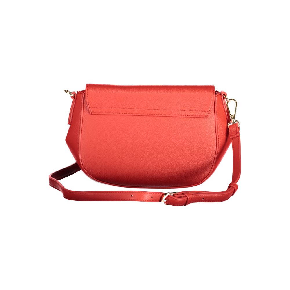 Rosso Polyurethane Women Bag