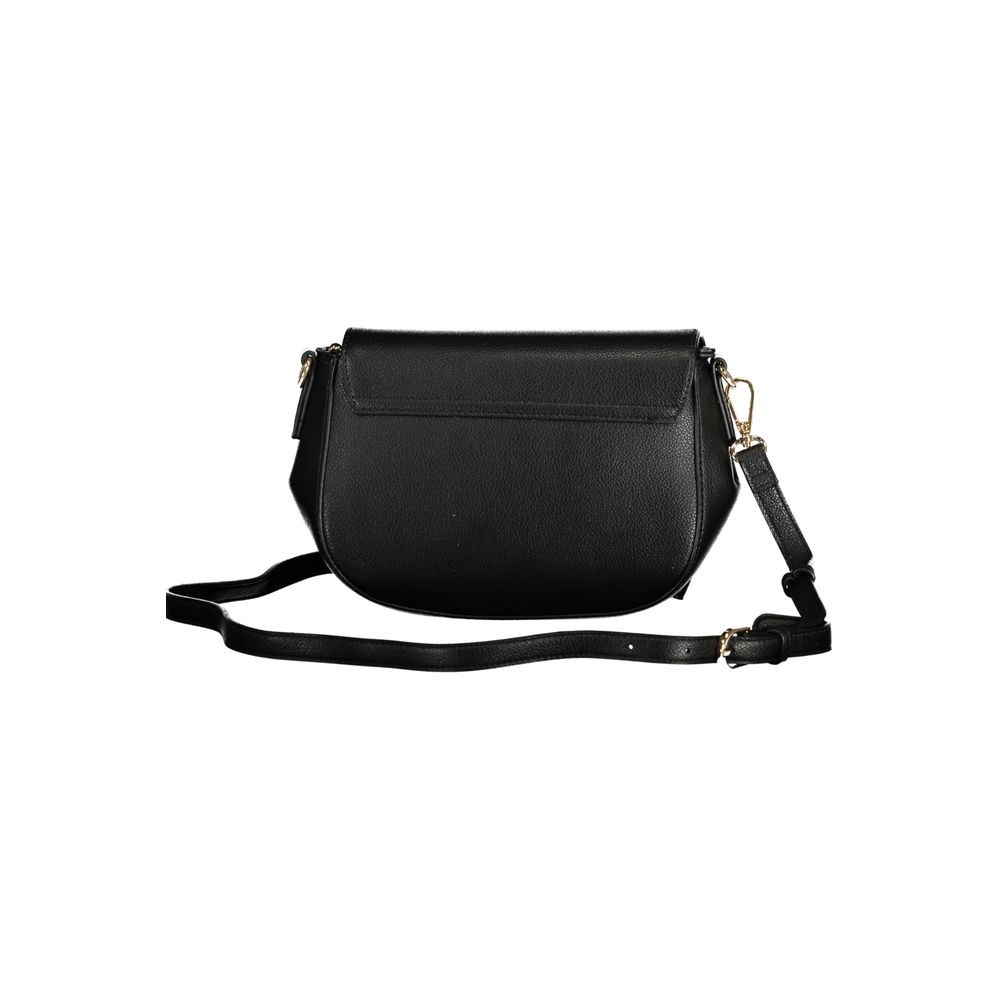 Nero Polyurethane Women Handbag