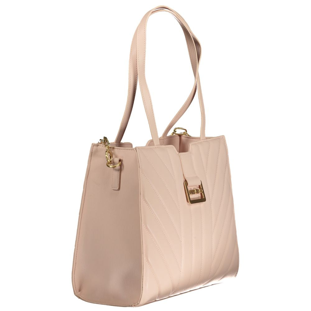 Rosa Polyurethane Women Handbag