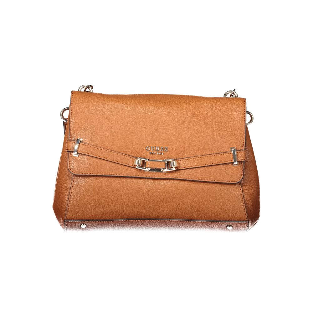 Marrone Poliuretano Woman Handbag