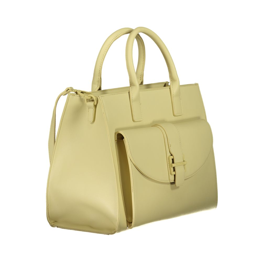 Verde Polyurethane Women Handbag