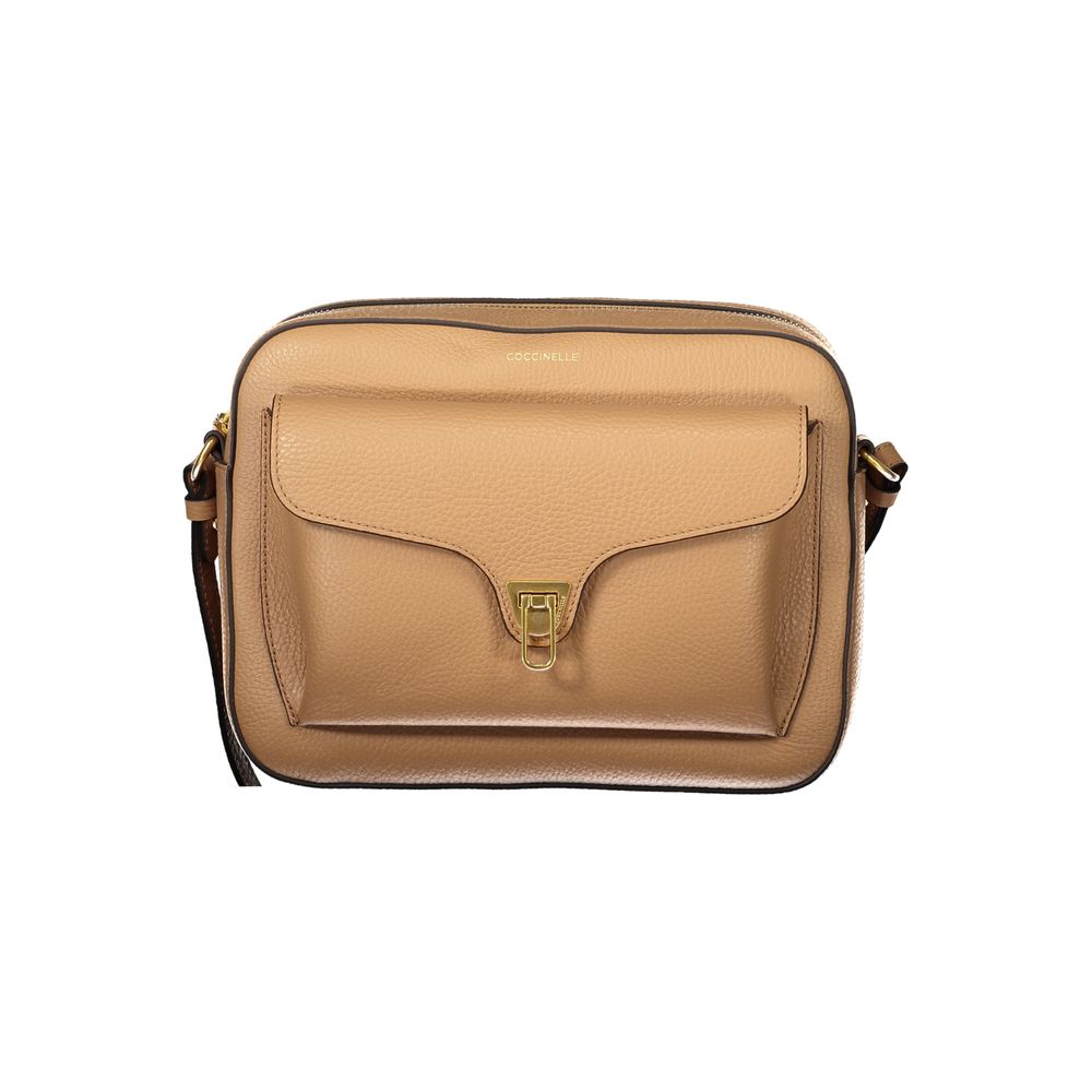 Marrone Leather Women Handbag