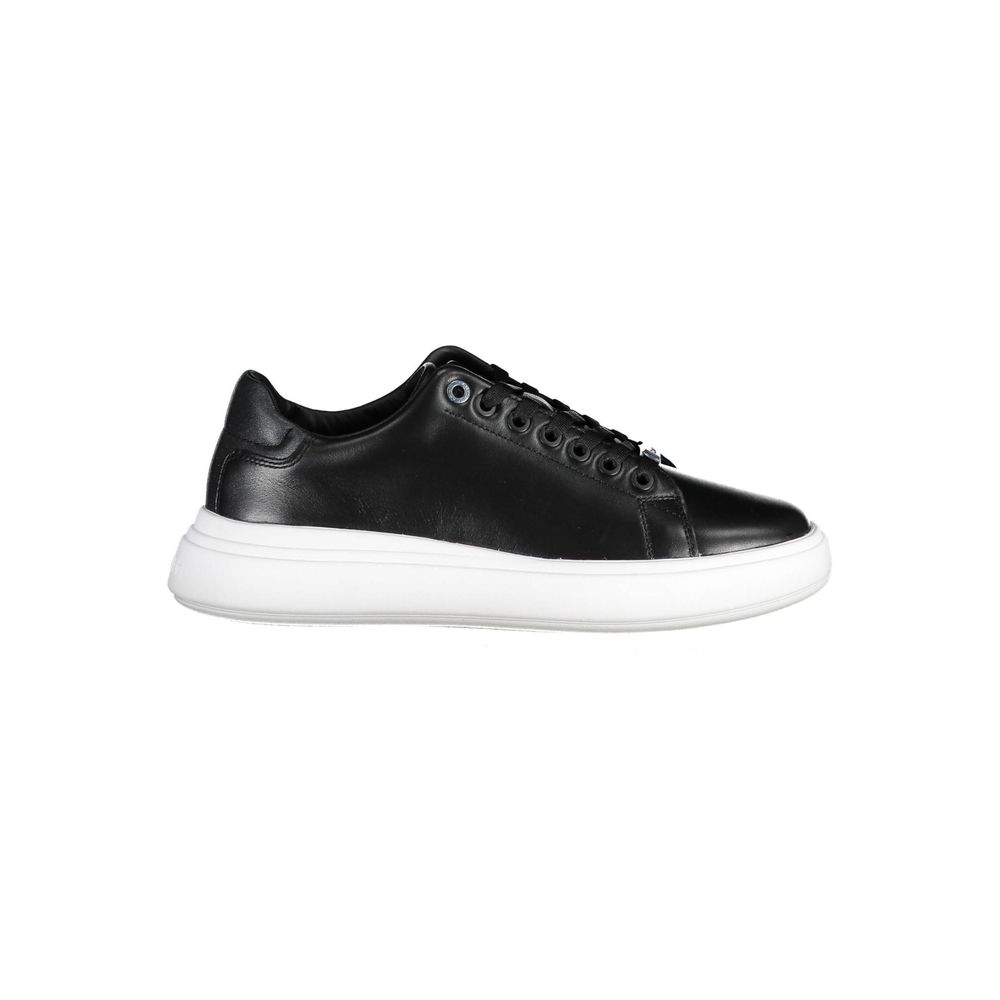 Nero Pelle Donna Sneaker