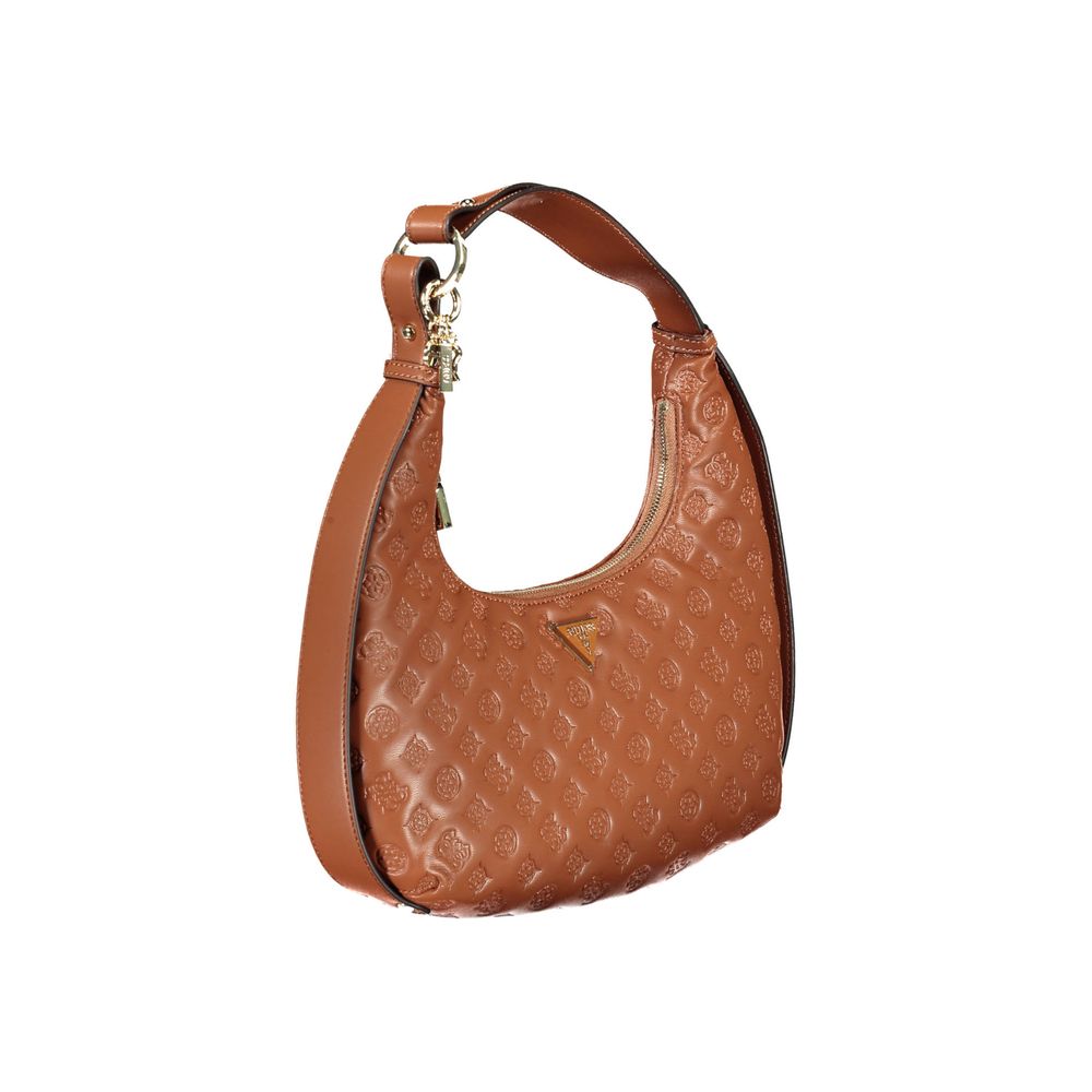 Marrone Poliuretano Women Handbag