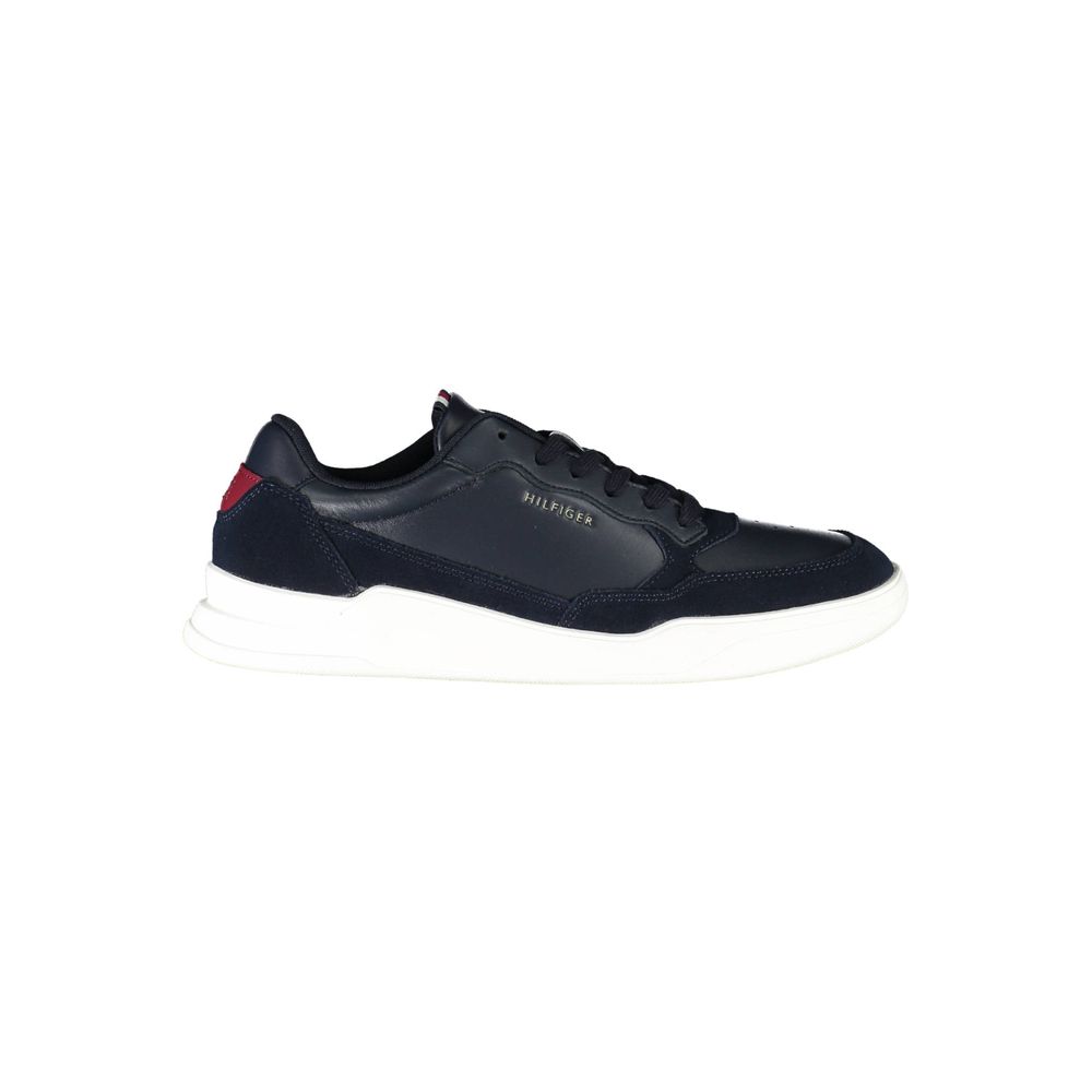 Blue Leather Men's Sneaker