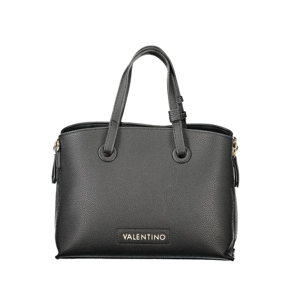Nero Polyurethane Women Handbag