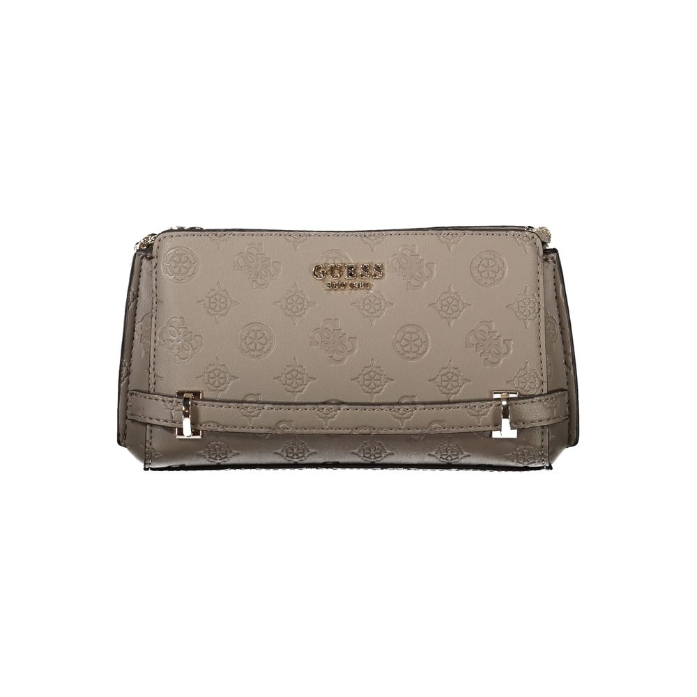 Marrone Poliuretano Female Shoulder Bag