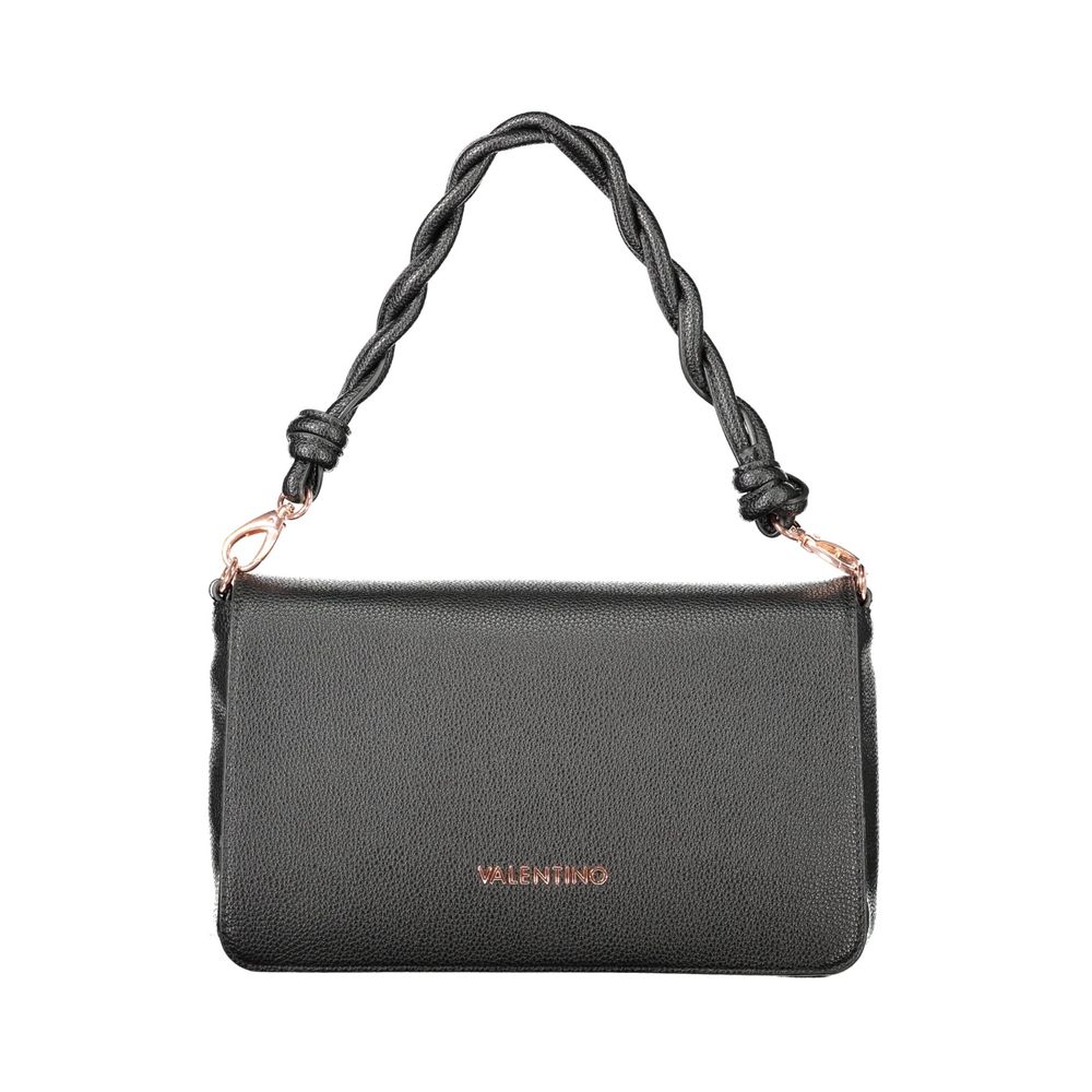 Nero Polyurethane Women Handbag