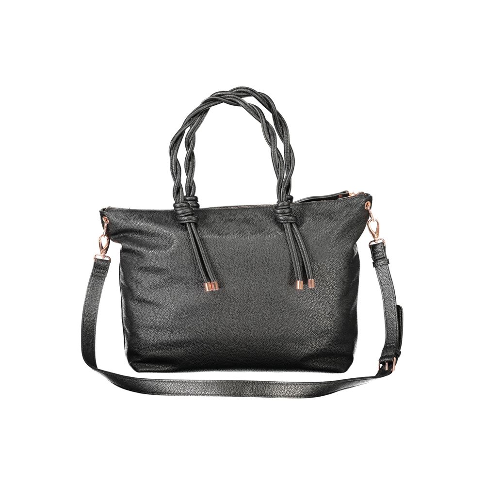 Nero Poliuretano Women Handbag