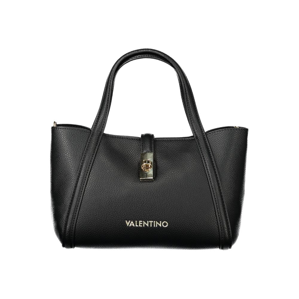 Nero Poliurethane Women Handbag