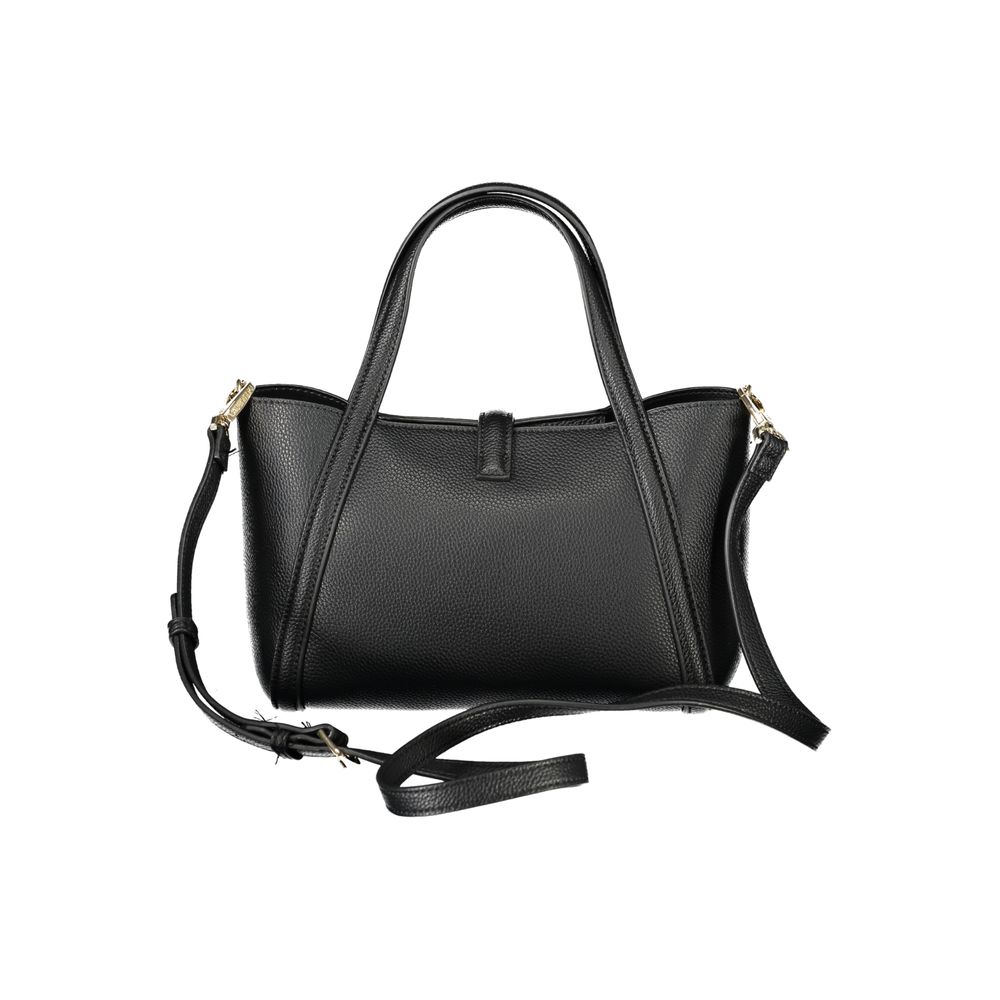 Nero Poliurethane Women Handbag