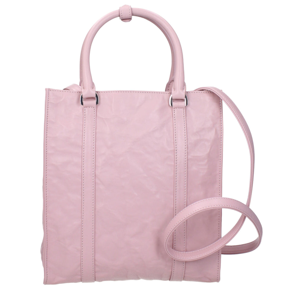 Pink Leather Handbag