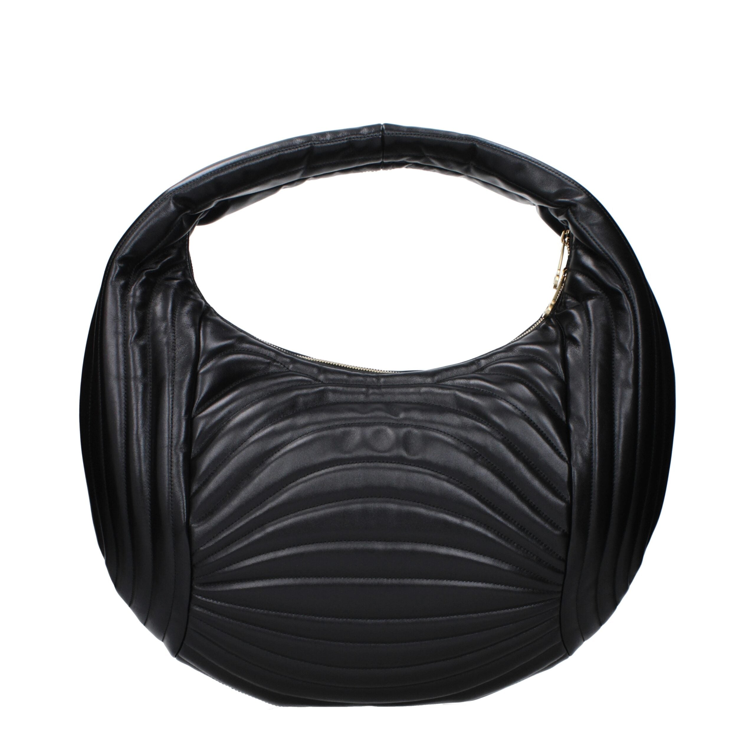 Black Leather Handbag