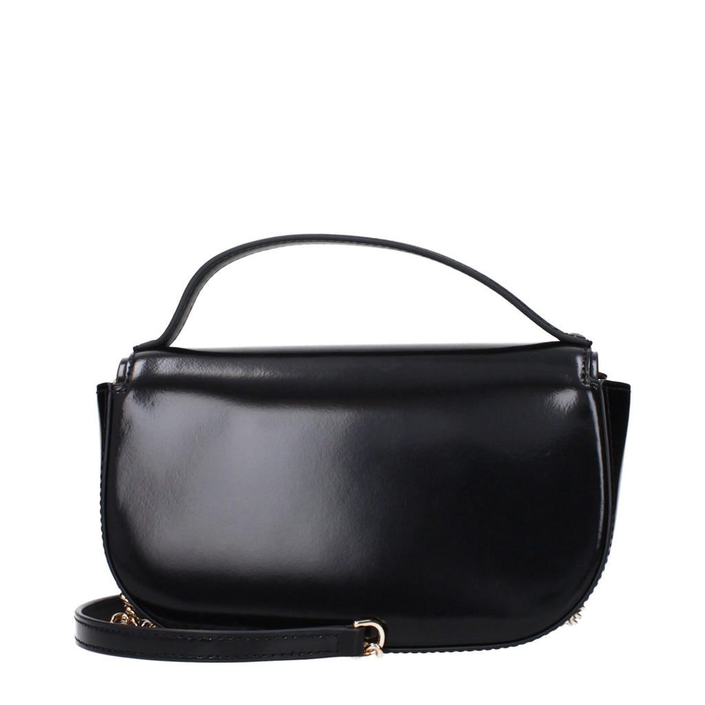 Black Leather Handbag