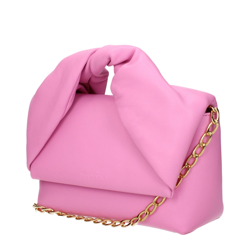 Pink Leather Handbag