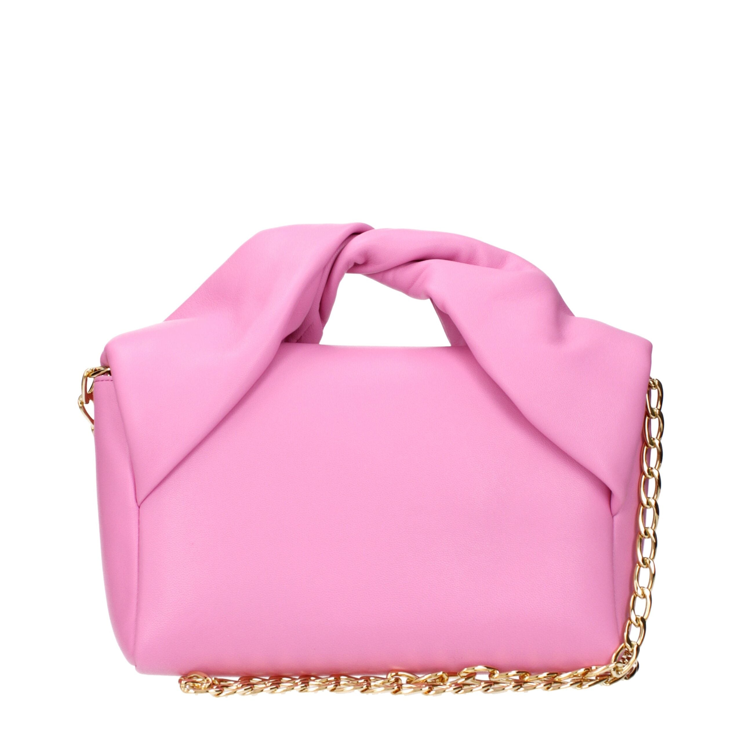 Pink Leather Handbag