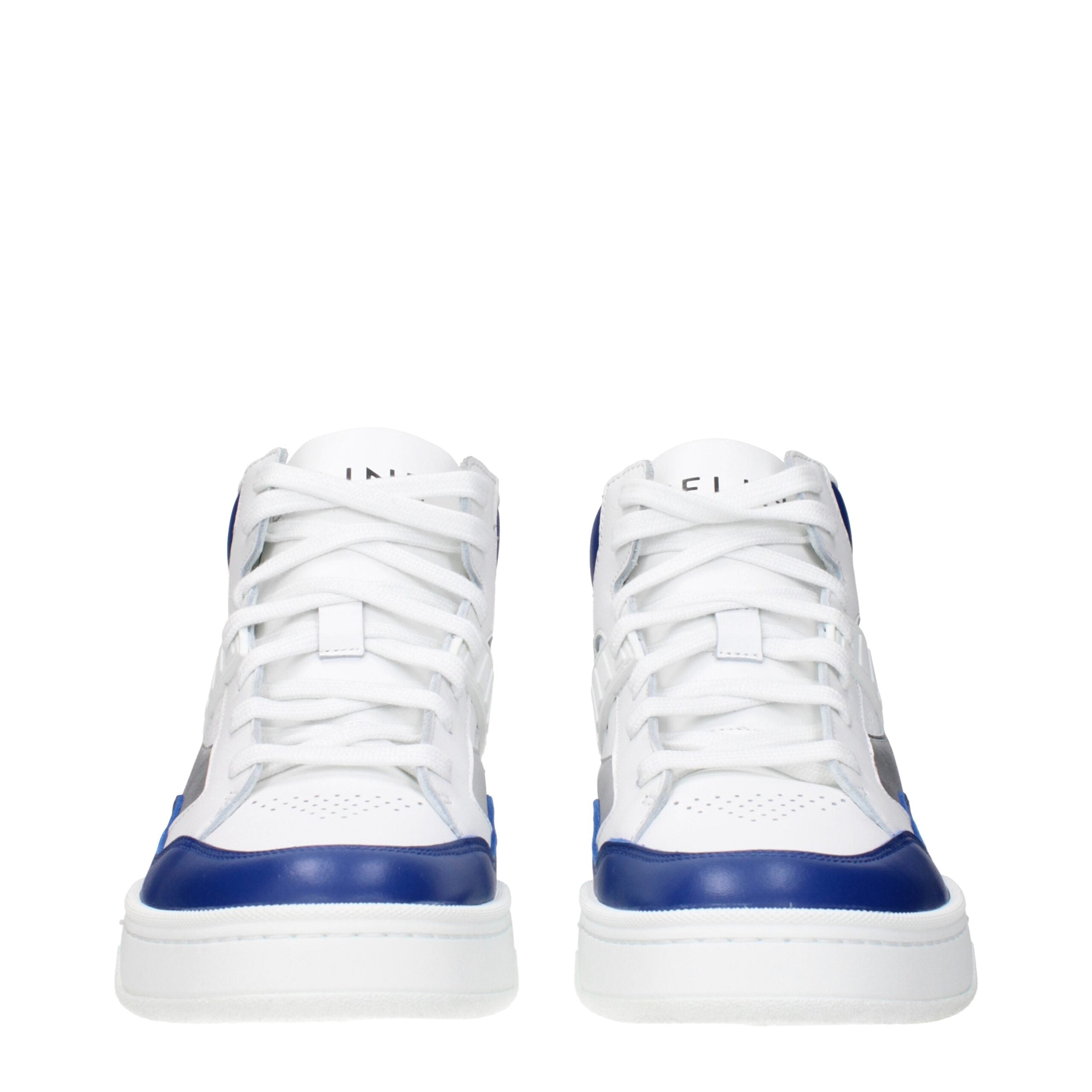White Leather Athletic Sneakers