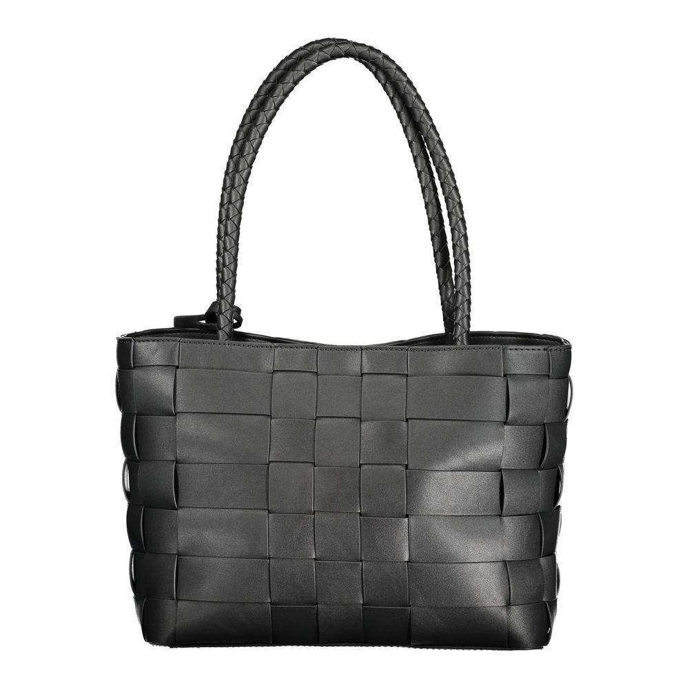 Nero Poliuretano Women Handbag