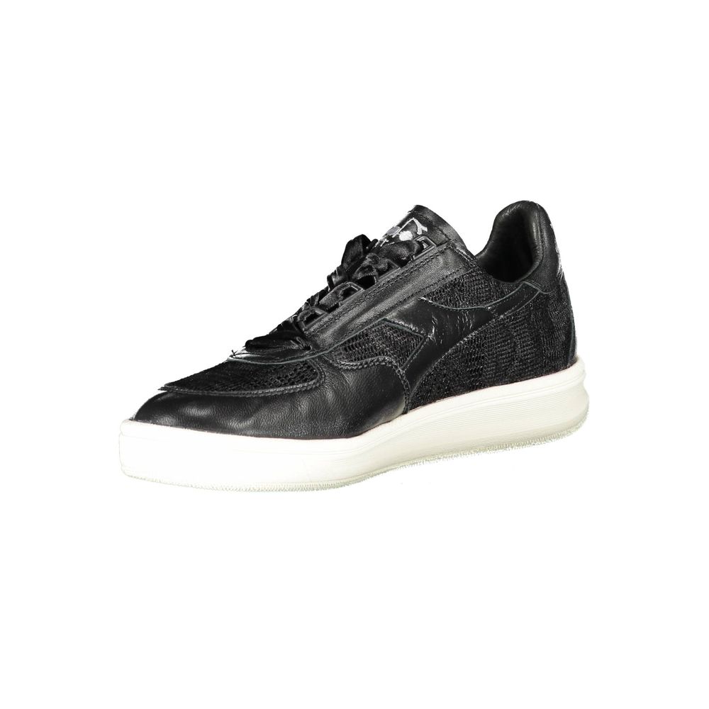 Black Fabric Sneaker