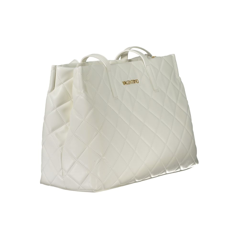 Bianco Poliuretano Women Handbag