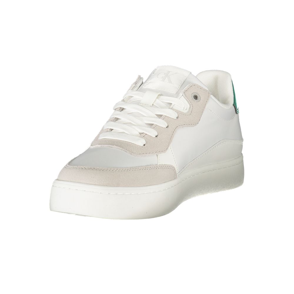 Bianco Polyurethane Men Sneaker