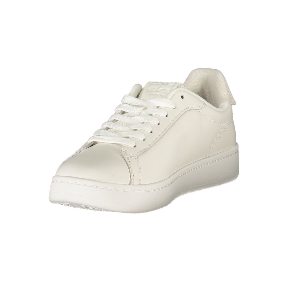 Bianco Polyurethane Women Sneaker