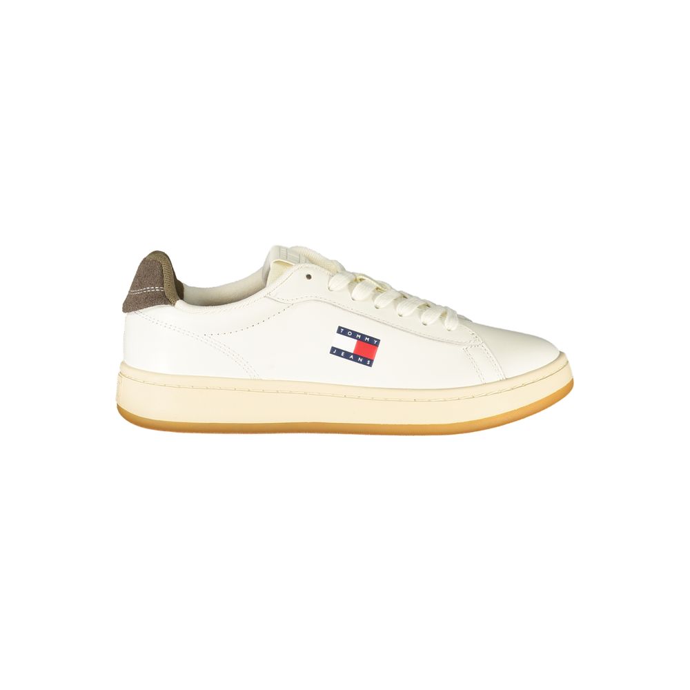 White Leather Women Sneaker