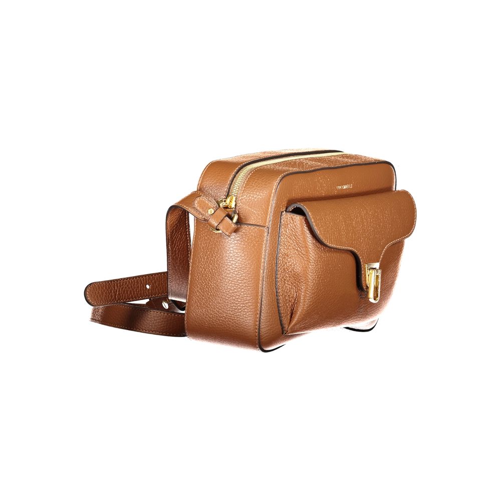 Marrone Leather Women Bag