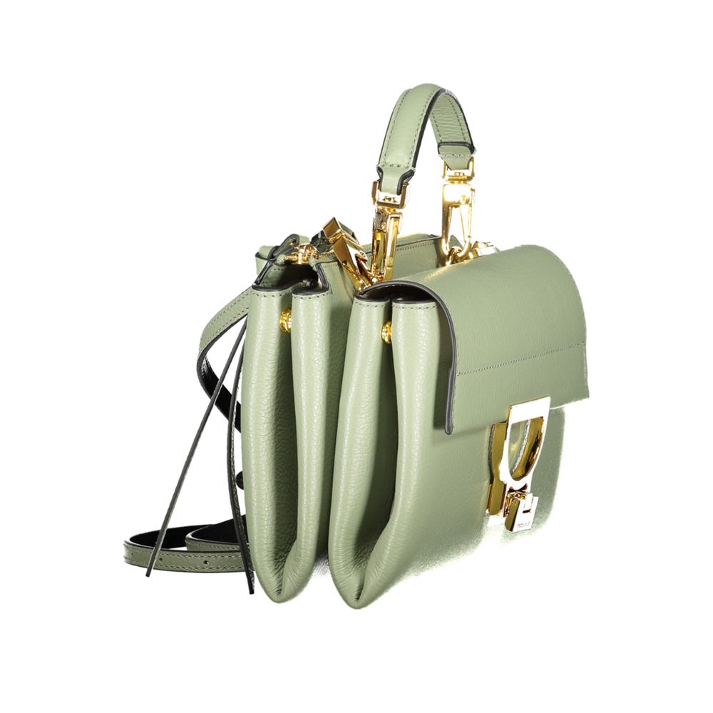 Green Leather Women Handbag