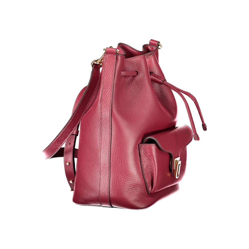 Viola Leather Women Bucket Bag