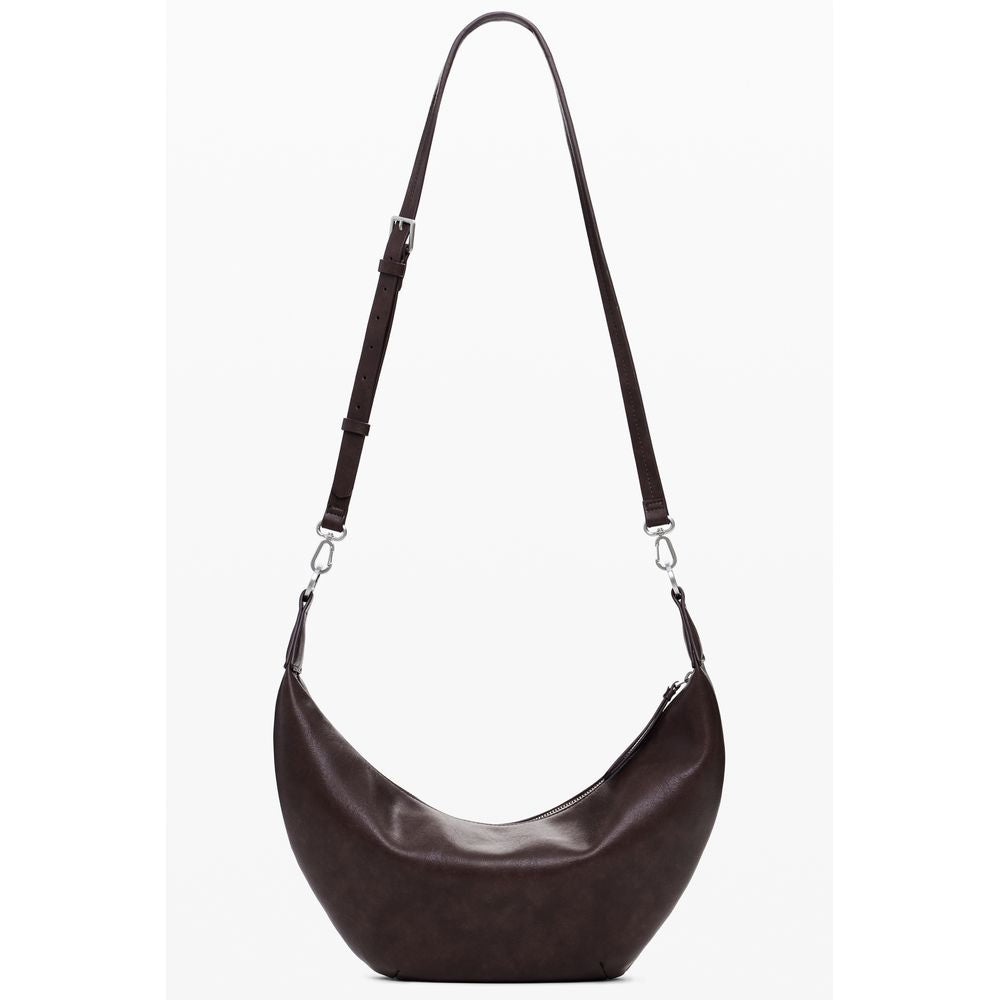 Marrone Poliuretano Women Handbag