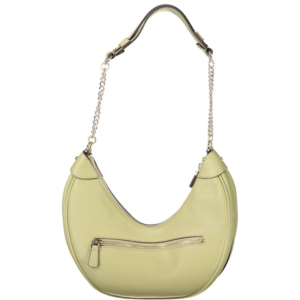 Verde Poliuretano Women Handbag