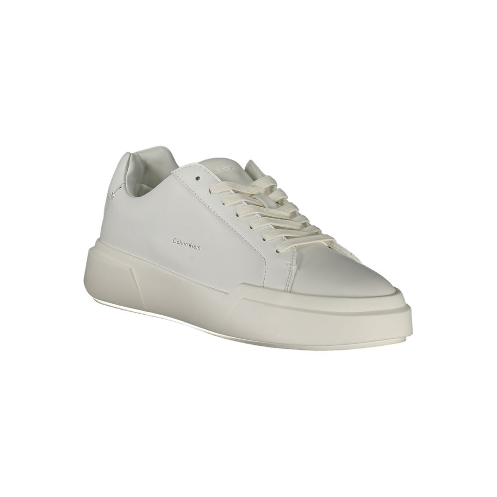 Bianco Polyurethane Women Sneaker