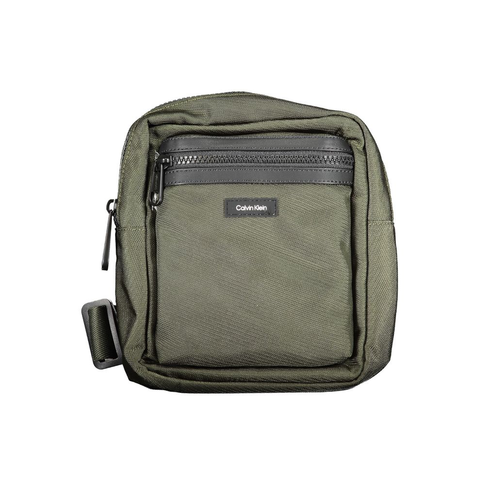 Verde Polyester Men's Shoulder Bag