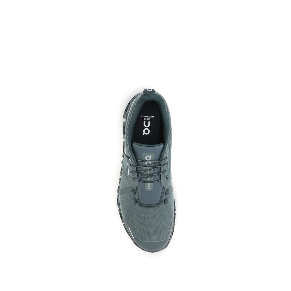 Bicolor Fabric Athletic Sneakers