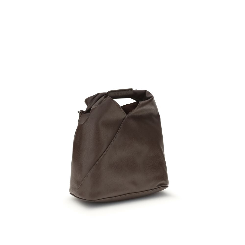 Brown Polyethylene Handbag